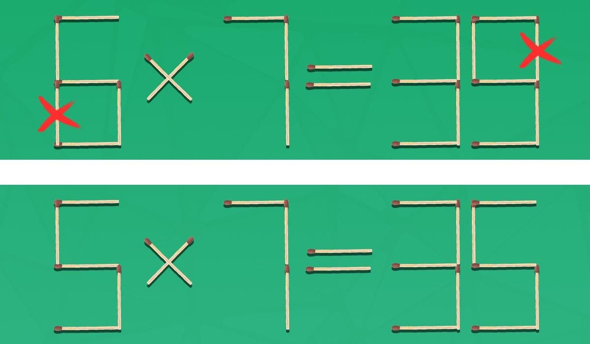 Trebuie să eliminați 2 potriviri pentru ca egalitatea să fie corectă: un test rapid de IQ